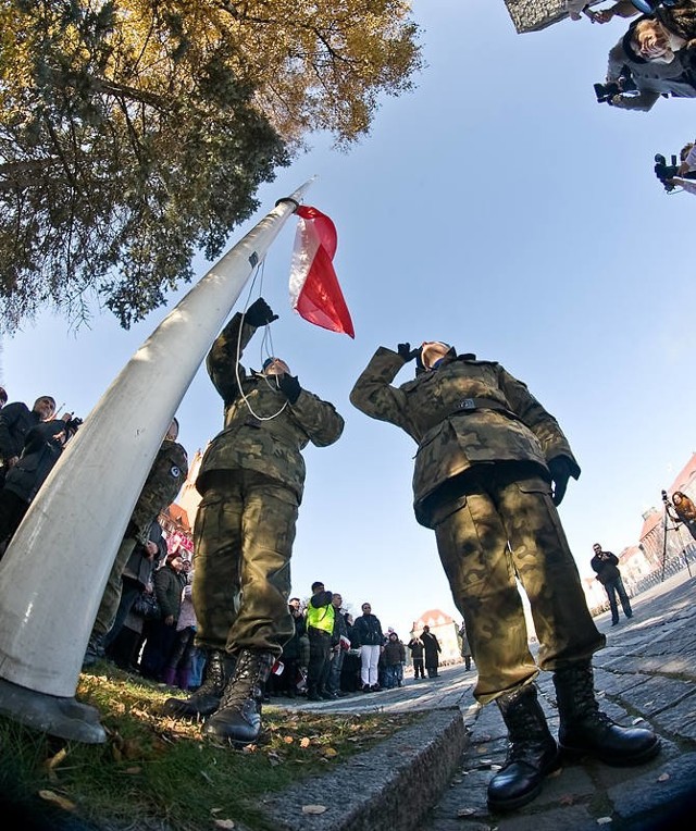 Obchody Święta Niepodległości w Słupsku.