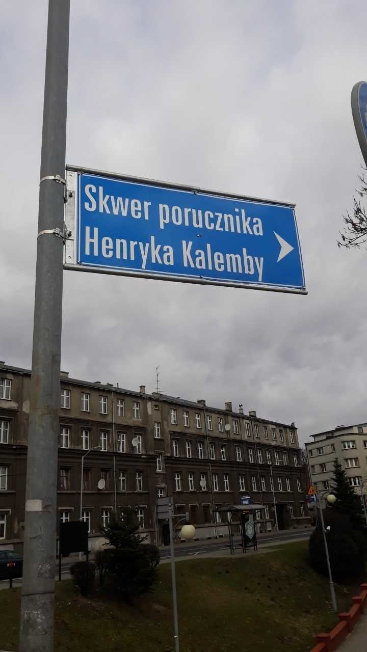 Skwer porucznika Henryka Kalemby w Katowicach