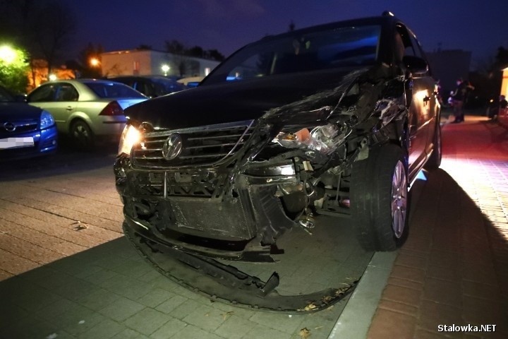 Pijacka szarża ulicami Stalowej Woli - dwie osoby ranne, sześć rozbitych samochodów!