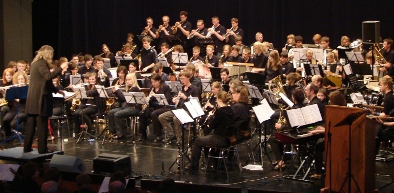 Wind Band z Olesna podczas koncertu w Kaiserslautern