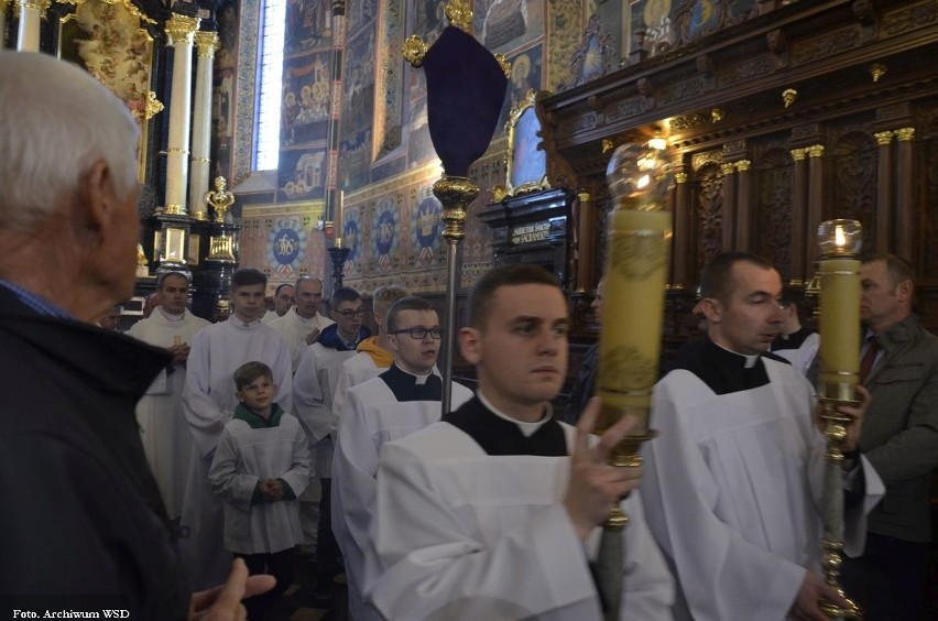 Msza święta Wieczerzy Pańskiej w sandomierskiej Katedrze