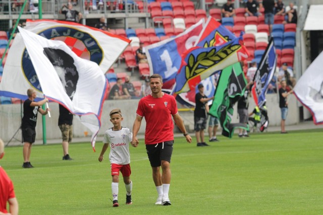 Lukas Podolski został piłkarzem Górnika Zabrze w lipcu tego roku