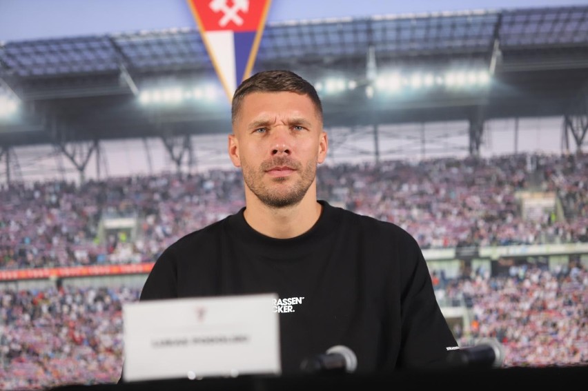 Lukas Podolski został piłkarzem Górnika Zabrze w lipcu tego...