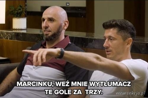 Robert Lewandowski i MEMY. Kapitan reprezentacji Polski i...