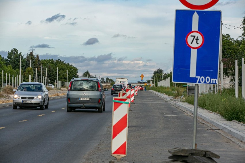 Trwa przebudowa ulicy Igołomskiej