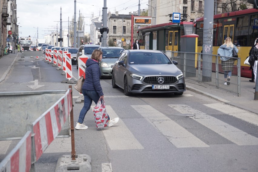 Nie jest prosto przejechać aleją Kościuszki przez...