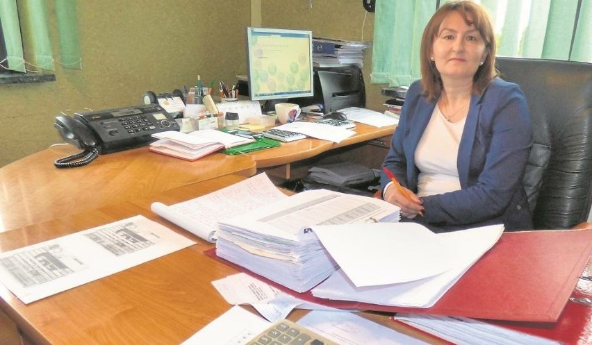 Małgorzata Mierzwa, kandydatka na burmistrza Pacanowa w...