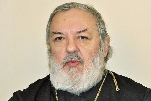 Ojciec archimandryta dr hab. prof. Uniwersytetu w Białymstoku Warsonofiusz (Bazyli Doroszkiewicz)