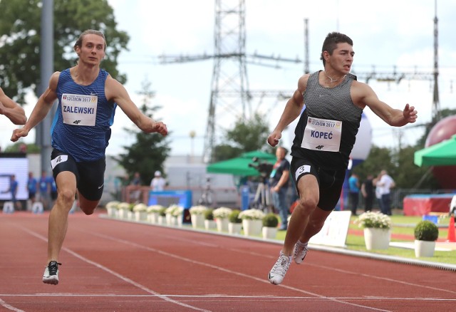 Obserwatorzy biegu na 100 metrów w Lublinie twierdzą, że gdyby nie słabszy finisz, Dominik Kopeć uporałby się z ubiegłoroczną "życiówką" 10.20...