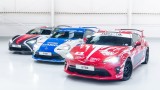 Le Mans. Trzy Toyoty GT86 stylizowane na słynne wyścigówki