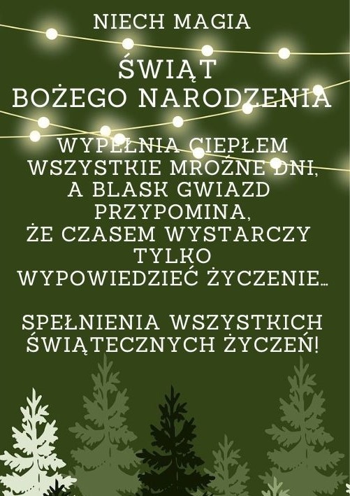 Gotowa kartka świąteczna na Boże Narodzenie 2022