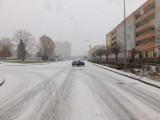 Zima w Wielkopolsce: Pada śnieg. Na ulicach ślisko! [ZDJĘCIA]