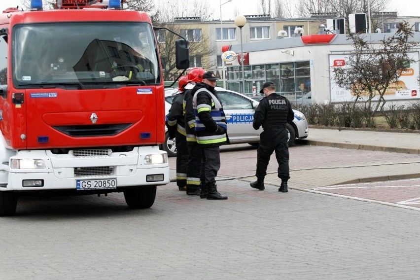 Alarm bombowy w Urzędzie Skarbowym w Słupsku.