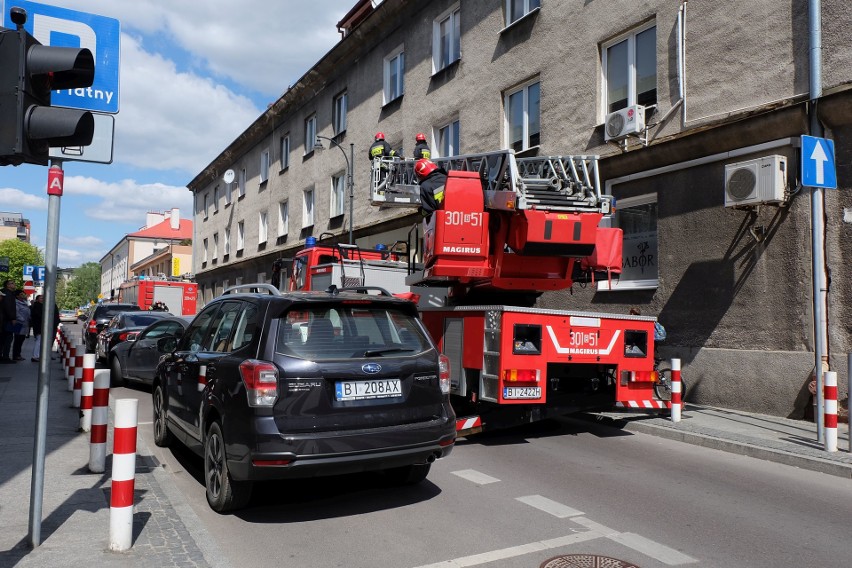 W środę, około godz. 11, białostoccy strażacy zostali...