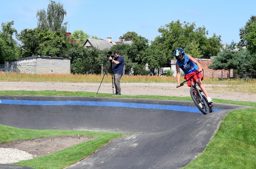 Pumptrack nad zalewem już oddany do użytku