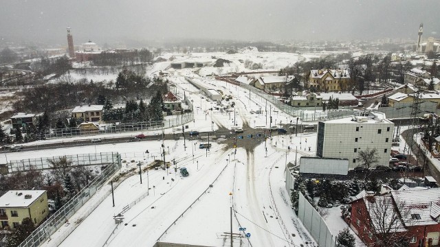 Od 1 lutego skrzyżowanie ulic Witosa, Herberta i Turowicza zostanie w pełni otwarte.