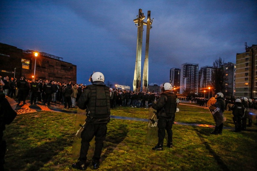 Kibice Legii Warszawa w Gdańsku, 9.12.2018