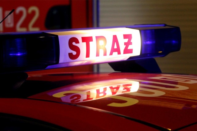 Na miejscu byli strażacy, teraz policja stara się dotrzeć do bliskich kobiety