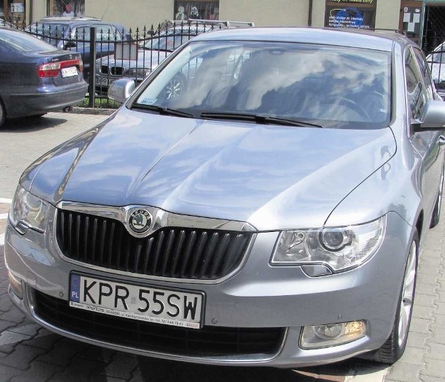 Gminna skoda superb