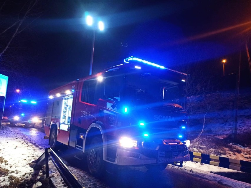 W Boguchwale w powiecie rzeszowskim pociąg towarowy potrącił kobietę? "Poszkodowana spadła z nasypu"