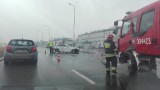 Kraków. Wypadek na ulicy Surzyckiego, jedna osoba została ranna