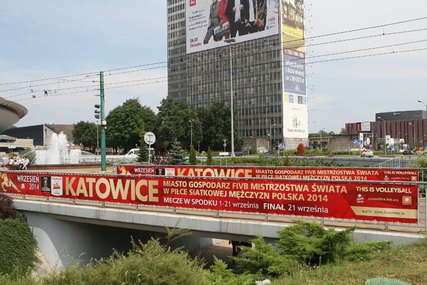 FIVB Mistrzostwa świata w siatkówce Katowice 2014: Miasto przygotowane [ZDJĘCIA]