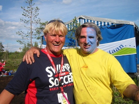 Jyrki Vaananen i Stewart Miller podczas ubiegłorocznych Mistrzostw Świata.