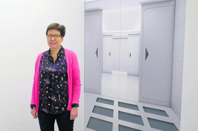 Co znajduje się za tymi drzwiami? Anna Broniewicz, dyrektorka Planetarium, nie chce na razie zdradzać szczegółów dotyczących nowej wystawy