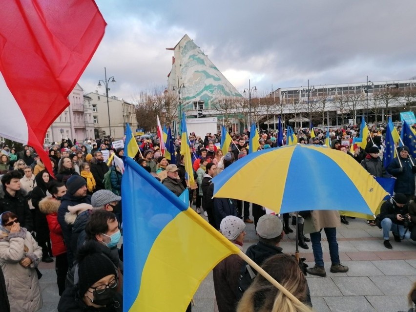 Ubiegłoroczne wiece Solidaności z Ukrainą w Trójmieście