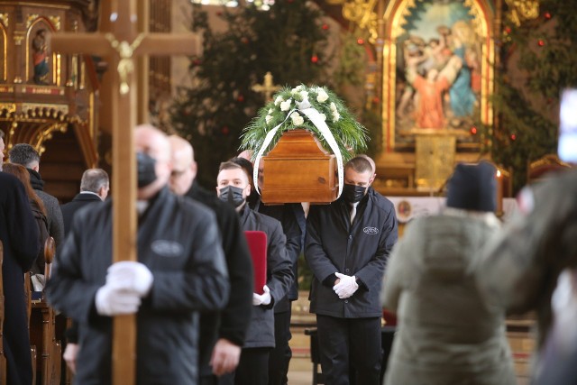 Pogrzeb Doroty Świtoń w Katowicach. Pożegnali ją najbliżsi oraz znajomi