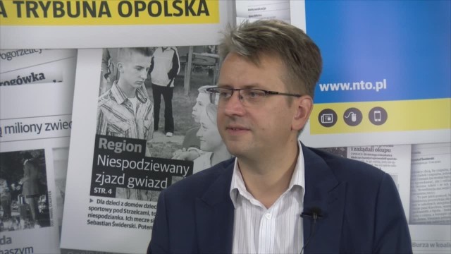 Tomasz Zawadzki, naczelnik wydziału transportu w Urzędzie Miasta Opola.