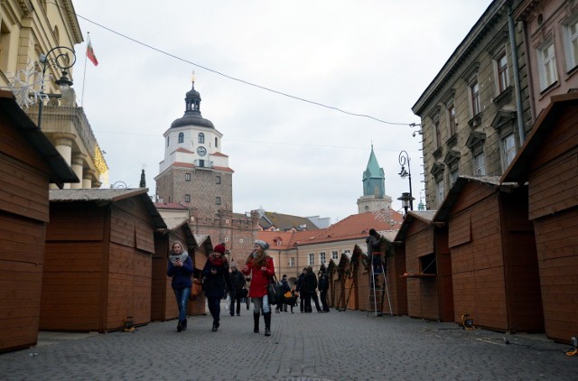 Do wtorku na placu Łokietka i Krakowskim Przedmieściu w Lublinie handlowcy zaoferują nam regionalne przysmaki na święta