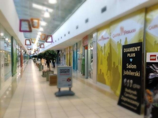 Galeria Podlaska zmieni się w centrum wyprzedażowe.