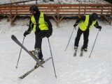 Policja patroluje przemyski stok narciarski [ZDJĘCIA, WIDEO]