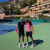ATP tournament in Indian Wells.  Hubert Hurkacz unexpectedly advanced to the 2nd round of doubles, he also met his first rival in singles