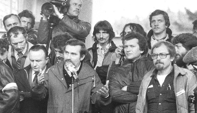 W 1981 roku Lech Wałęsa odwiedził Zieloną Górę. Już wtedy, podczas spotkania w amfiteatrze, witany był jak bohater.