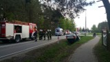 Wypadek w Kadzidle: warszawiak wyprzedzał kolumnę pojazdów [ZDJĘCIA]