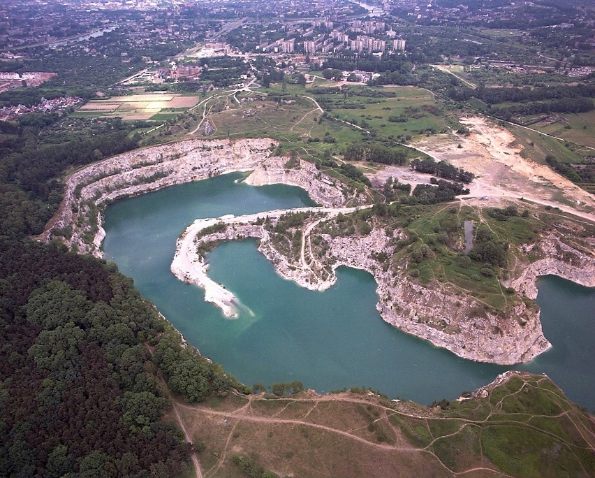 Krakowski Zakrzówek w latach 1981-2008.