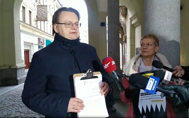 Robert Suligowski złożył petycję do prezydenta i radnych wrocławskich w sprawie ochrony cennych przyrodniczo terenów