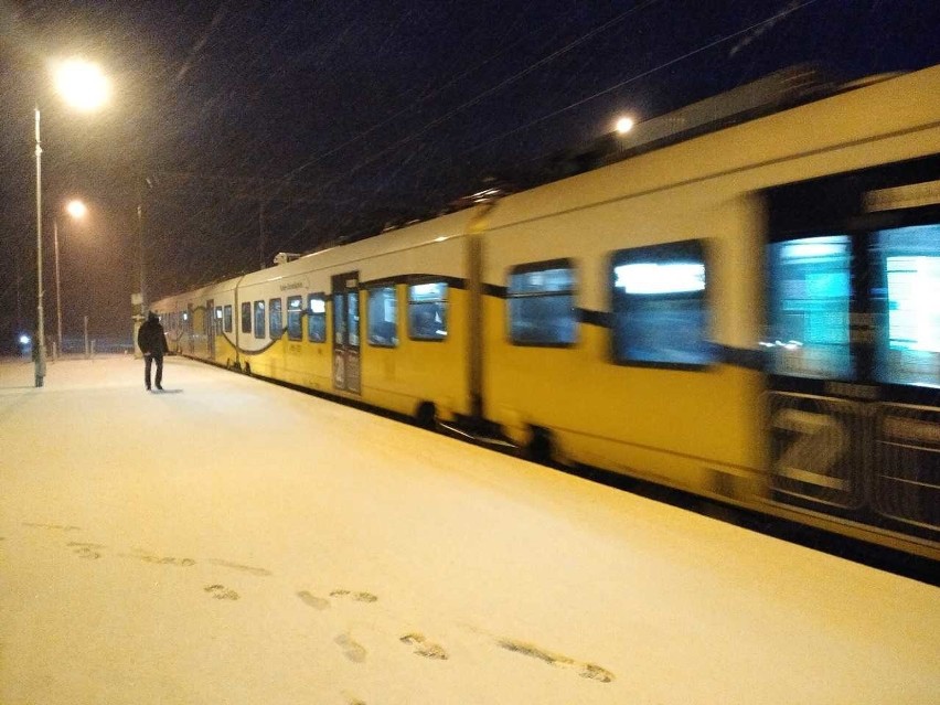 Śnieżyca we Wrocławiu. Nagła zmiana pogody i fatalna sytuacja na drogach Dolnego Śląska [ZDJĘCIA]