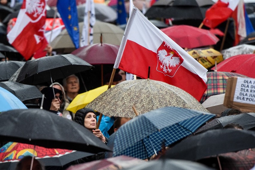 KOD manifestował w obronie wolności