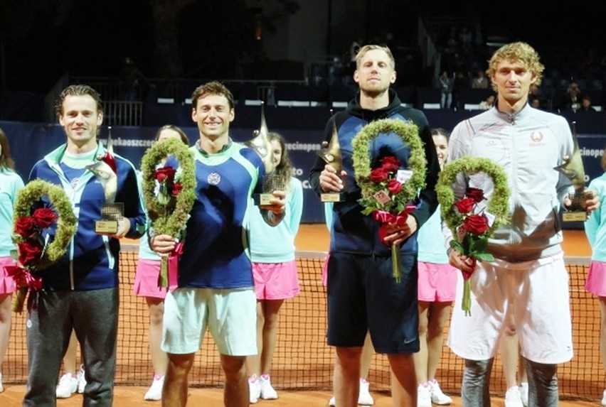 Finał debla Pekao Szczecin Open 2017. Od lewej: Wesley...