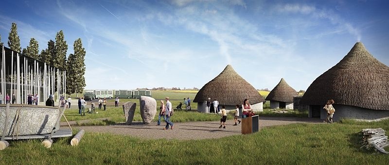 Wielka Brytania. Stonehenge - nowe centrum dla zwiedzających już od grudnia 2013 roku