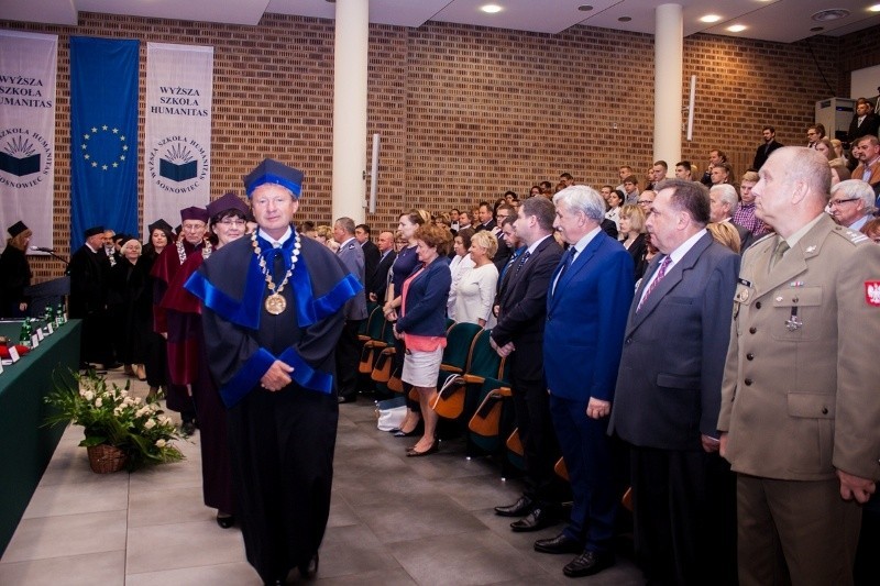 Sosnowiec: Inauguracja roku akademickiego w Wyższej Szkole Humanitas [ZDJĘCIA]