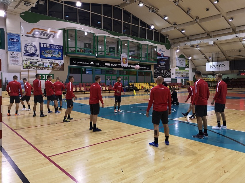 Reprezentacja Polski trenuje w Krośnie, futsal na najwyższym poziomie wraca na Podkarpacie