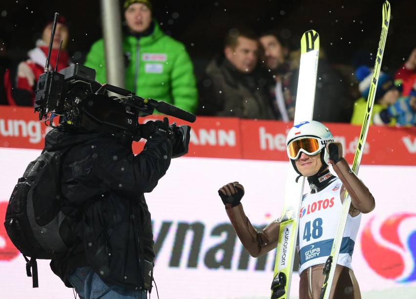 Kamil Stoch wygrał zawody Pucharu Świata w Wiśle.