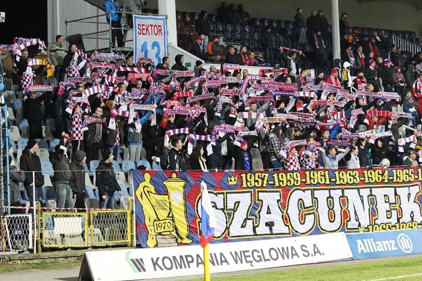 PP Górnik Zabrze - Zawisza Bydgoszcz 0:3 (ZDJĘCIA Z TRYBUN)