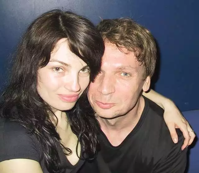 Grzegorz Ciechowski z żoną Anną