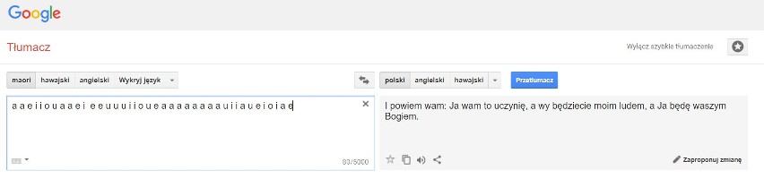 Wiele dziwnych tłumaczeń, jakie można znaleźć w Tłumaczu...