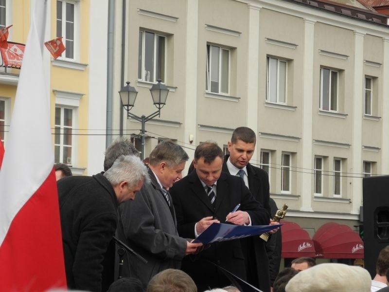 Andrzej Duda w Białymstoku